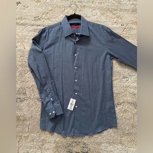 Saks 5th Ave Trim Fit Dress Shirt - New!